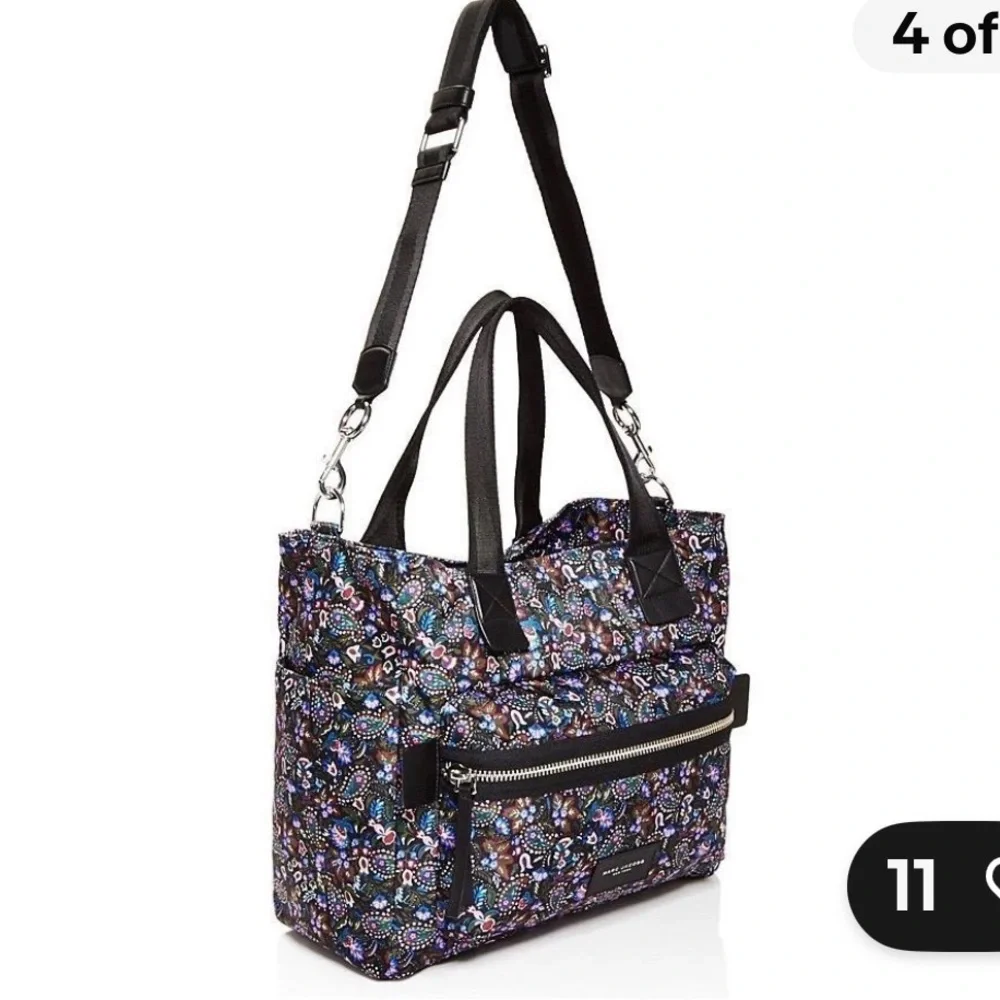 Marc‎ Jacobs new york Garden Paisley printed nylon diaper bag $320